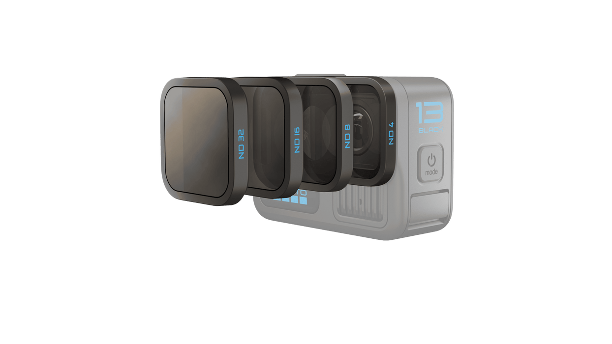 Set de 4 filtros ND con desenfoque de movimiento inteligente