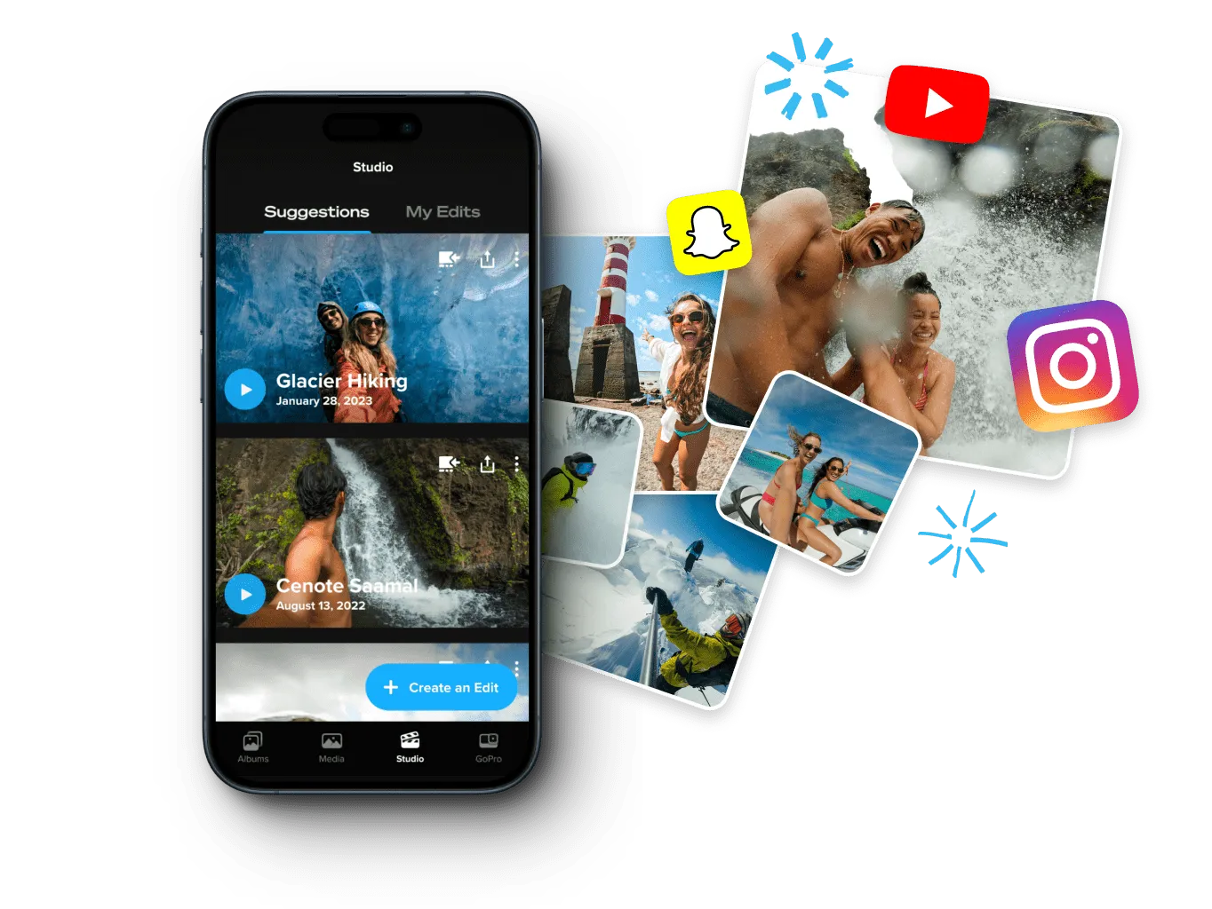 Comparte fácilmente en redes sociales.