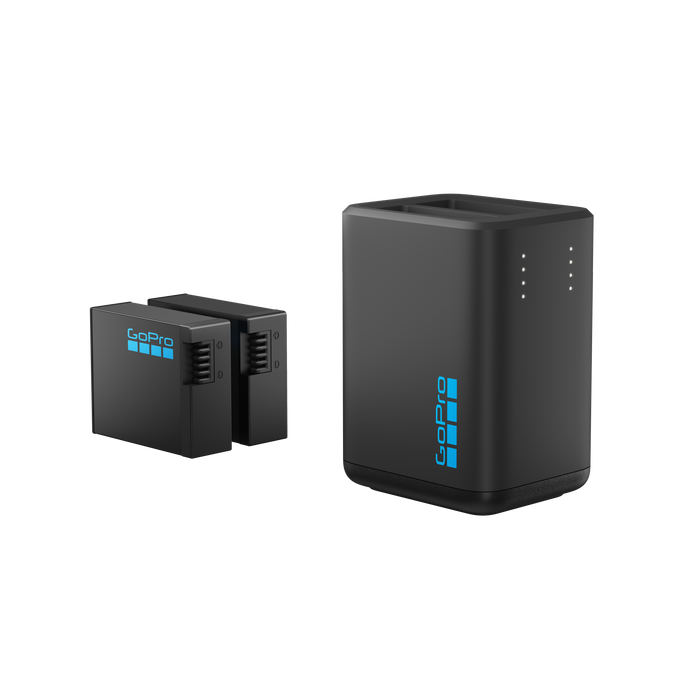 Cargador Dual y Baterías Enduro para HERO13