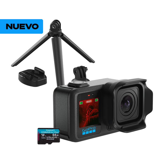GoPro MISSION 1 PRO + microSD 64GB + Mini Tripié