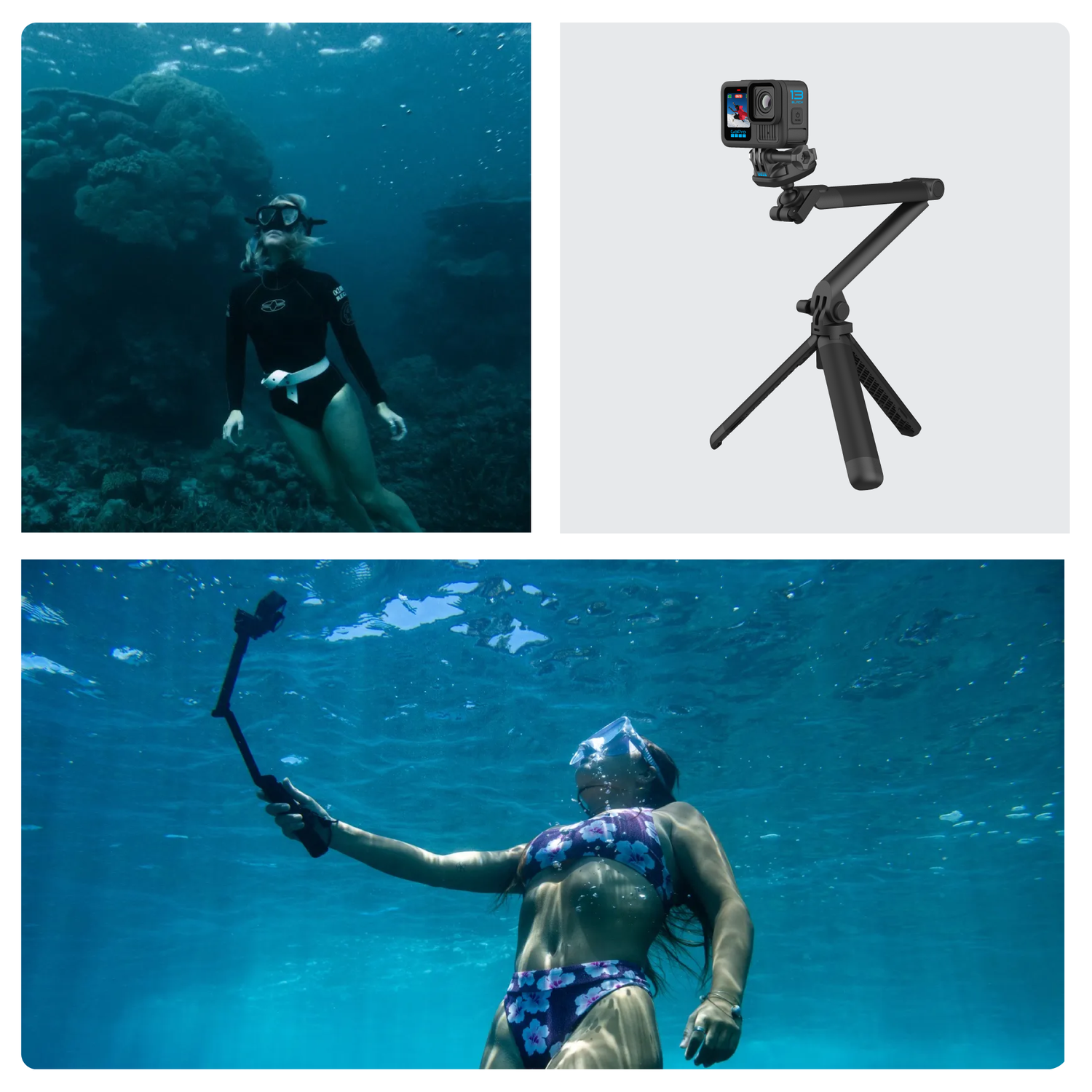 3-Way 2.0 (tripié y stick extensible)