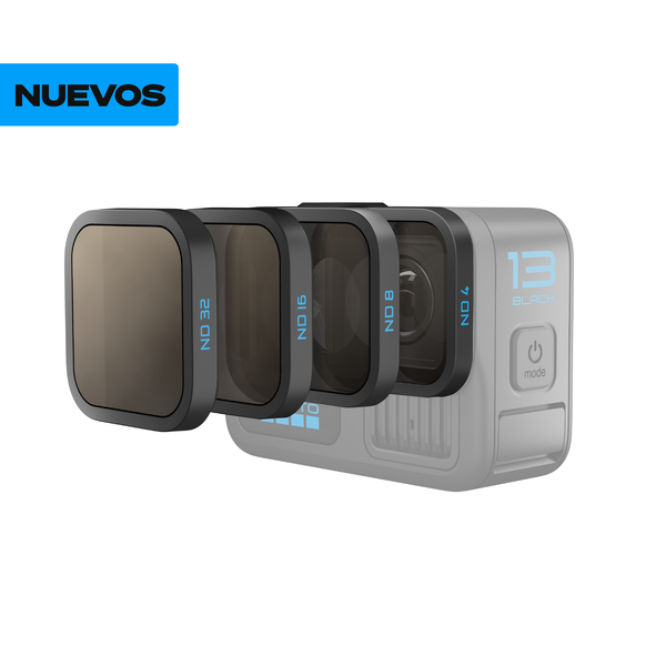 Set de 4 filtros ND con desenfoque de movimiento inteligente